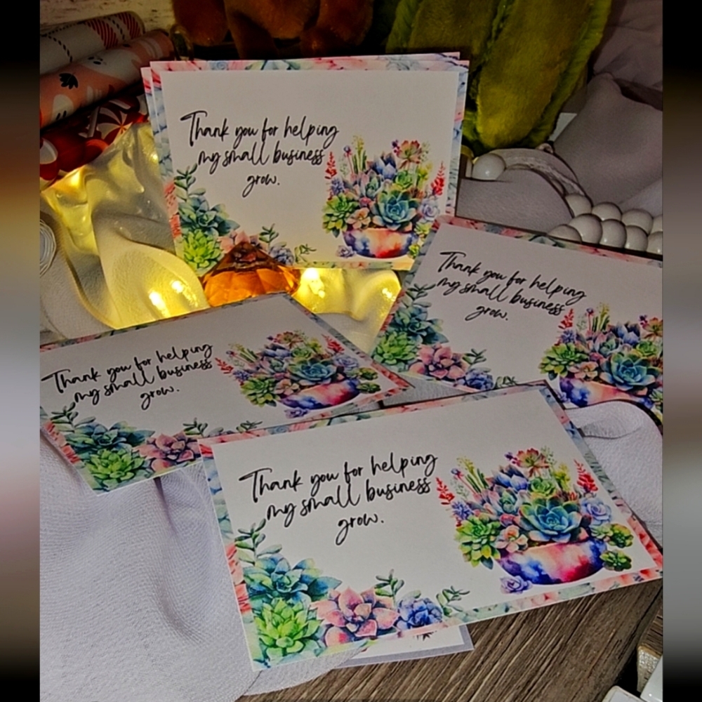 30 cards succulent